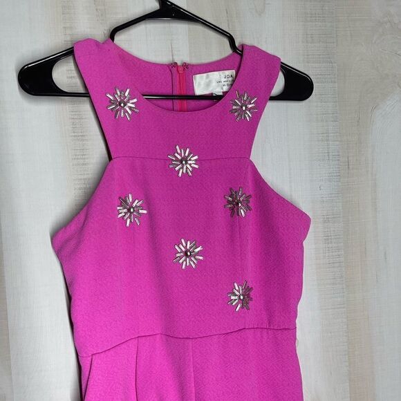 J.O.A. Pink shorts romper sleeveless, size small‎ - Picture 6 of 13